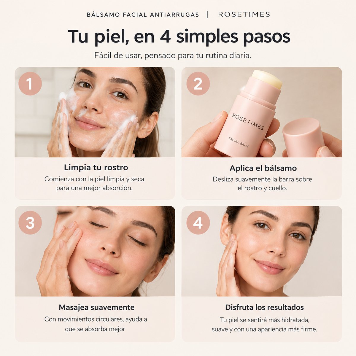 Balsamo Facial Antiarrugas