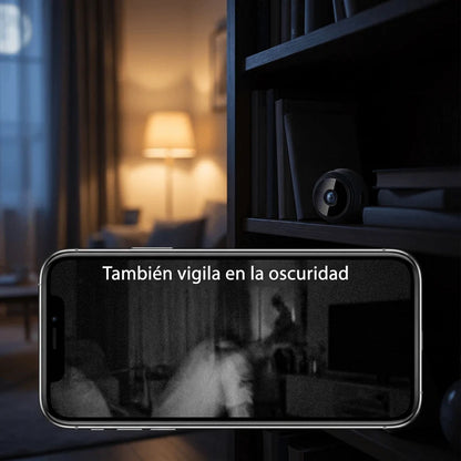 Mini Cámara Seguridad WIFI HD Visión Nocturna Recargable